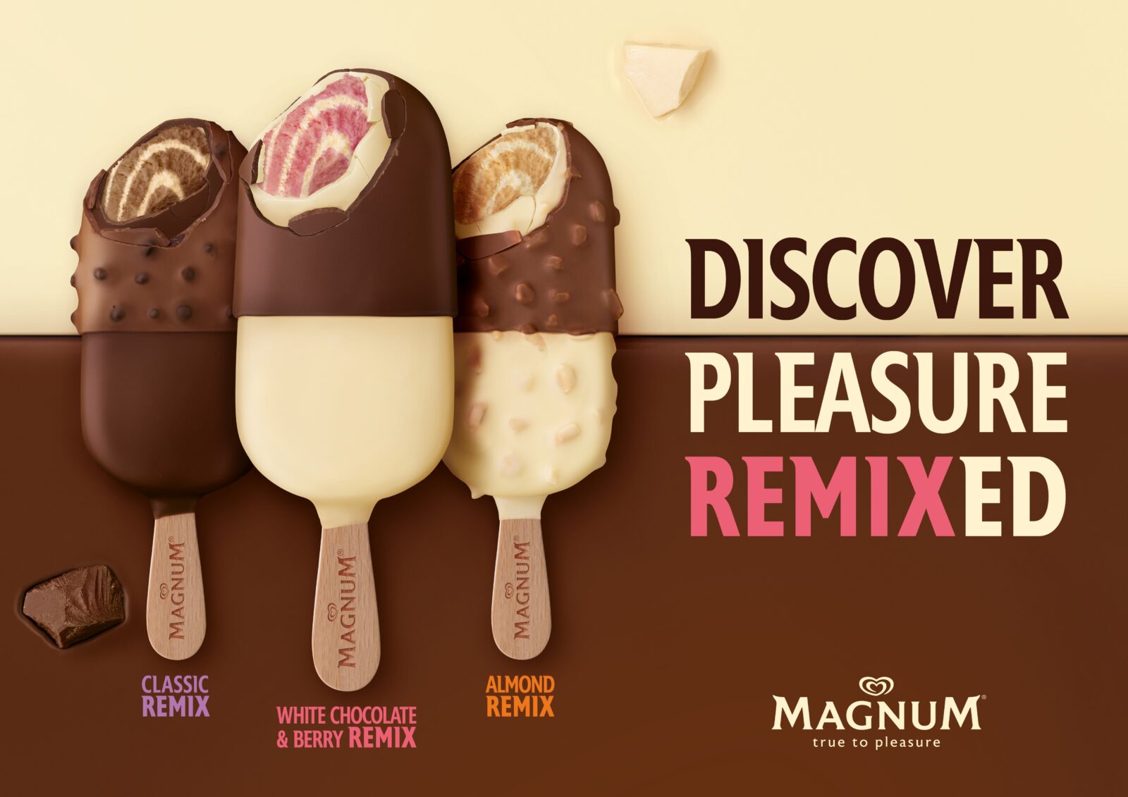 Magnum Reimagines Its Iconic Classic Ice Creams With New Magnum Remix Range Feastmagazine 