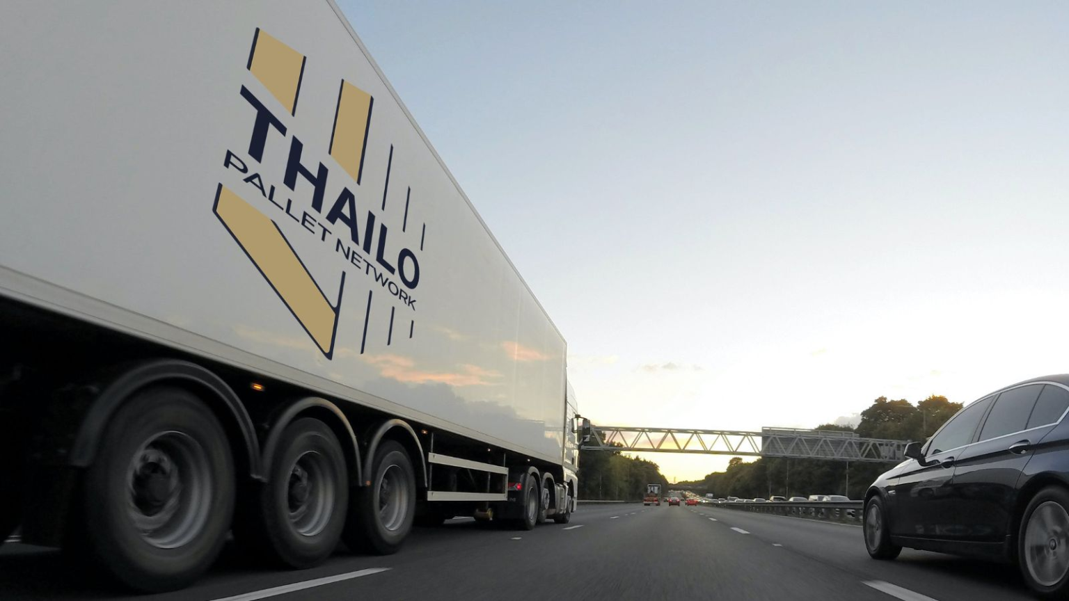 Thailo Lorry driving to Asian markets